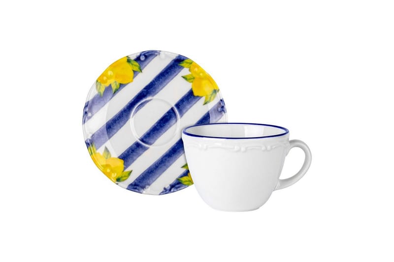Frokostsett (26 deler) Nylar 126 flerfarget - Blå - Servering & borddekking - Porselen