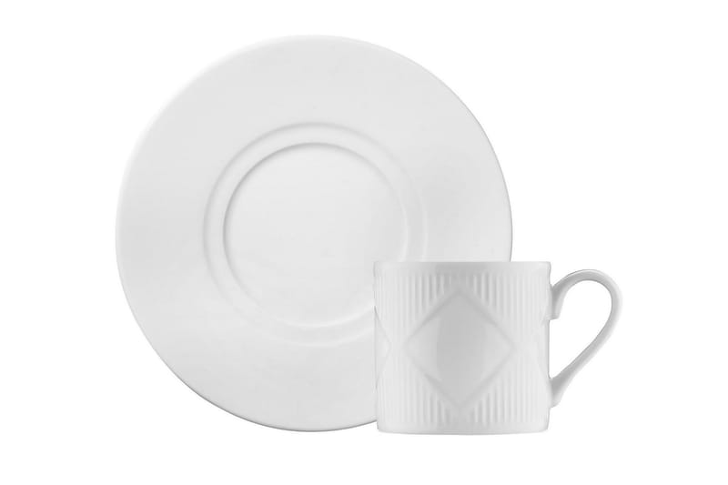 Kaffekoppsett Adine 12 Deler - Kaffekopp & kaffekrus - Porselen