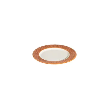 Middagsservise (24 deler) Opviq Orila Costa 24 (32 x 36 x 41 cm) Hvit oransje - hvit og oransje - Servering & borddekking - Porselen
