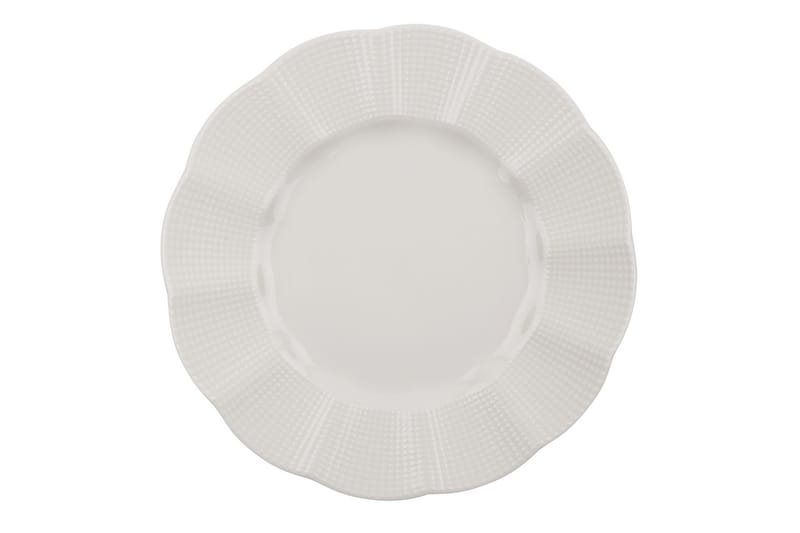 Middagsservise Adine 24 Deler Porselen - Creme - Servering & borddekking - Porselen