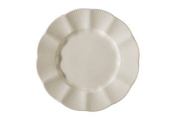 Middagsservise Adine 24 Deler Porselen - Creme - Servering & borddekking - Porselen