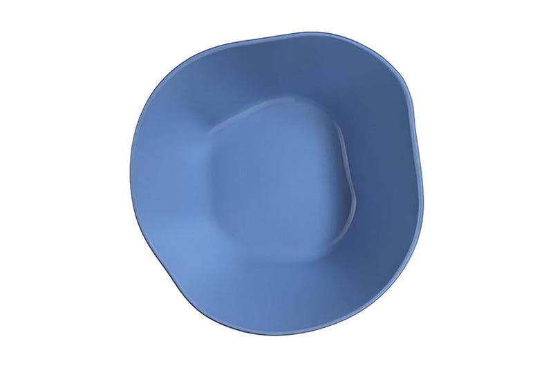 Skålsett 2-pk - Blå - Porselen - Porselen tallerken - Dyp tallerken