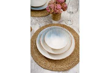 Spisesett (24 deler) Syril Flerfarget - Hvit - Servering & borddekking - Porselen