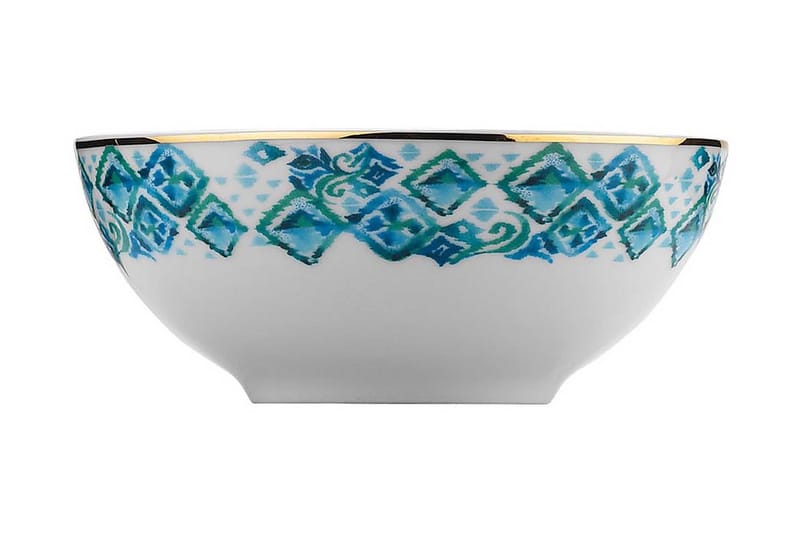 Tallerkensett 24-pk - Flerfarget - Servering & borddekking - Porselen