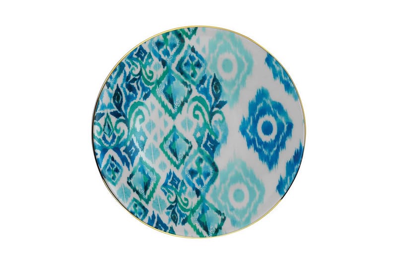 Tallerkensett 24-pk - Flerfarget - Servering & borddekking - Porselen