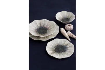 Tallerkensett Subatan 24 Deler - Porselen/Flerfarget - Servering & borddekking - Porselen