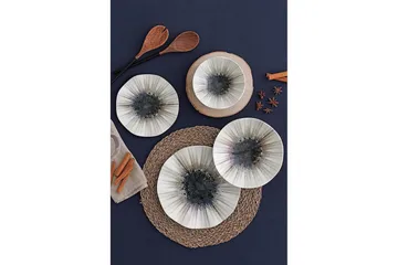 Tallerkensett Subatan 24 Deler - Porselen/Flerfarget - Servering & borddekking - Porselen