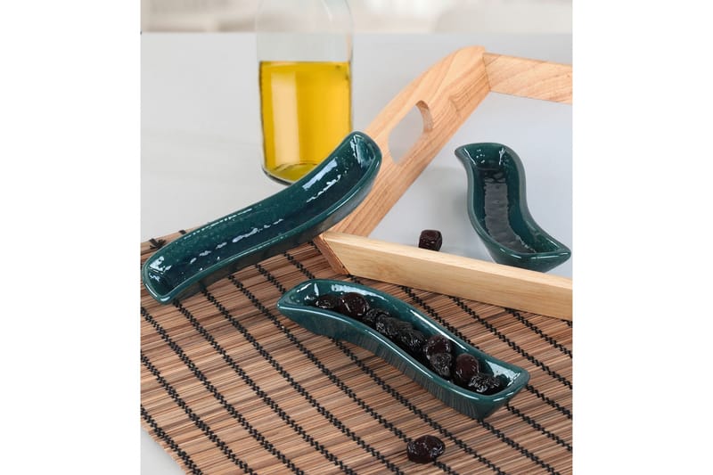 Kareshan Dyp Tallerken, Grønn