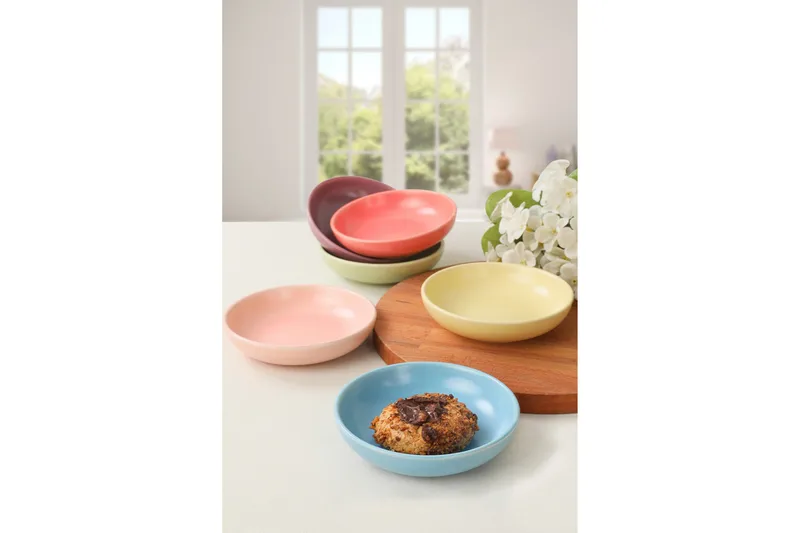 Kaur Dyp Tallerken 13 cm, Flerfarget