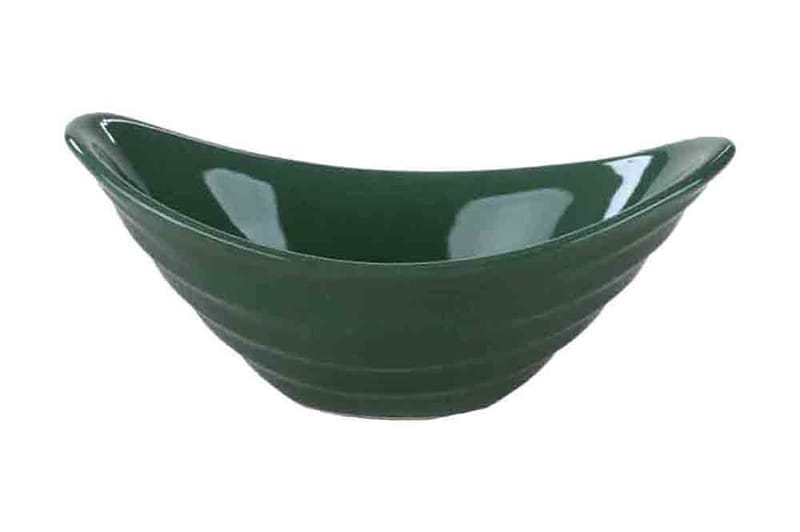 Skålsett 6-pk - Grønn - Dyp tallerken