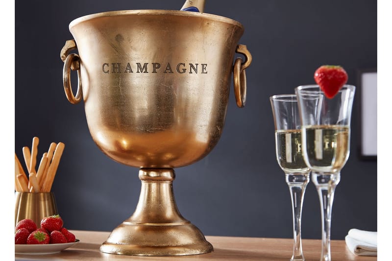 Ishink & Vinkylare Wohnling Guld - Servering & borddekking - Glass - Champagneglass
