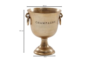 Ishink & Vinkylare Wohnling Guld - Servering & borddekking - Glass - Champagneglass