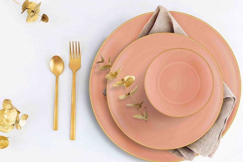 Kesri Servise - Rosa - Servering & borddekking - Tallerkener