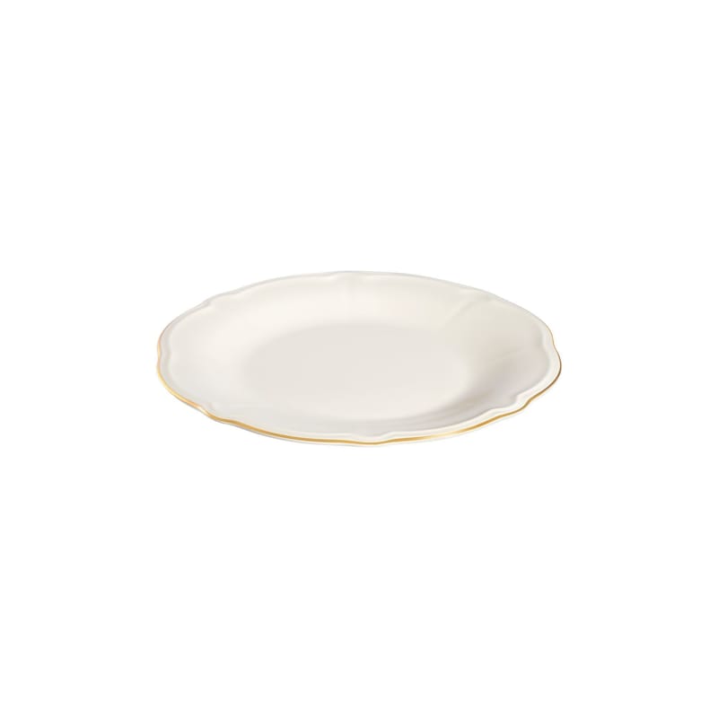 Middagsservise (18 deler) Opviq Altin File Fulya 18 (30 x 32 x 31 cm) Hvit Gull - Hvit og gull - Servering & borddekking - Tallerkener - Tallerkensett