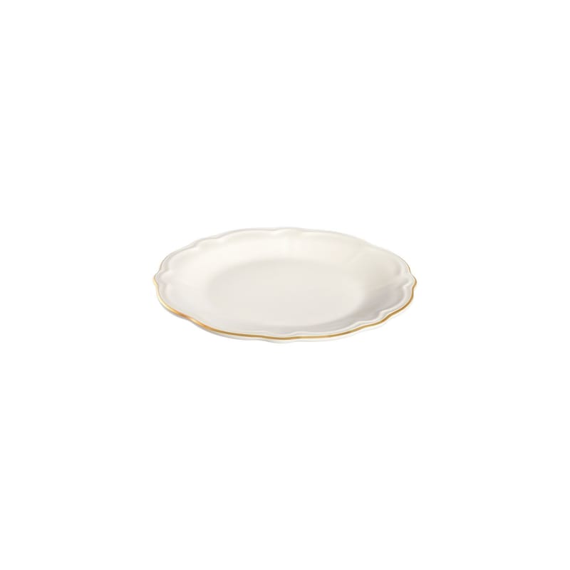 Middagsservise (18 deler) Opviq Altin File Fulya 18 (30 x 32 x 31 cm) Hvit Gull - Hvit og gull - Servering & borddekking - Tallerkener - Tallerkensett
