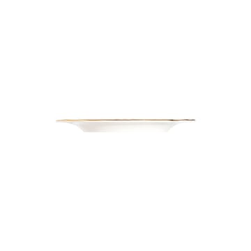 Middagsservise (24 deler) Opviq Altin Yaldiz Tiffany 24 (32 x 36 x 41 cm) Hvit gull - Hvit og gull - Servering & borddekking - Tallerkener - Firkantet tallerken