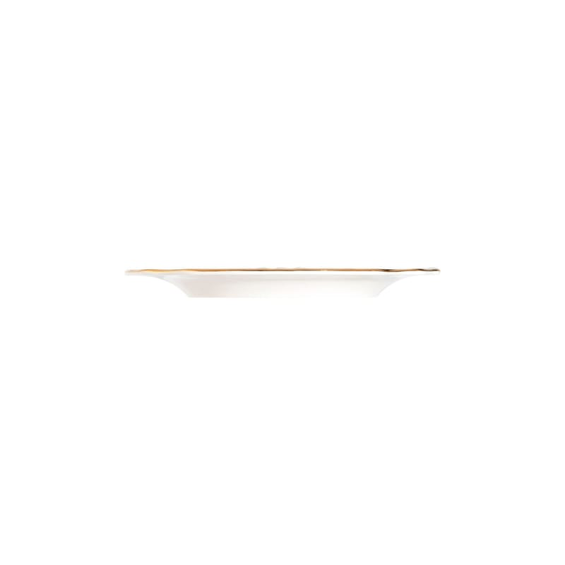 Middagsservise (24 deler) Opviq Altin Yaldiz Tiffany 24 (32 x 36 x 41 cm) Hvit gull - Hvit og gull - Servering & borddekking - Tallerkener - Firkantet tallerken