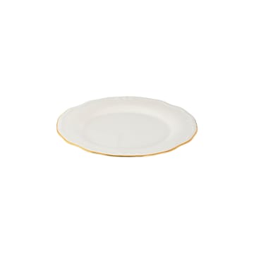 Middagsservise (24 deler) Opviq Altin Yaldiz Tiffany 24 (32 x 36 x 41 cm) Hvit gull - Hvit og gull - Servering & borddekking - Tallerkener - Firkantet tallerken