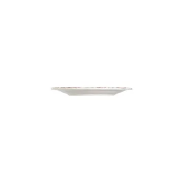 Middagsservise (24 deler) Opviq Antigue Fulya 24 (32 x 36 x 41 cm) Hvit Mørk bordeaux - Hvit og mørk burgunder - Servering & borddekking - Tallerkener - Firkantet tallerken