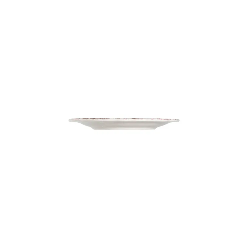 Middagsservise (24 deler) Opviq Antigue Fulya 24 (32 x 36 x 41 cm) Hvit Mørk bordeaux - Hvit og mørk burgunder - Servering & borddekking - Tallerkener - Firkantet tallerken