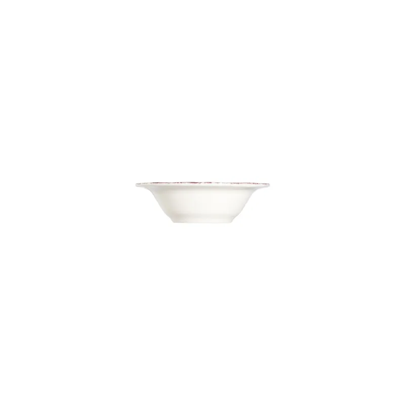 Middagsservise (24 deler) Opviq Antigue Fulya 24 (32 x 36 x 41 cm) Hvit Mørk bordeaux - Hvit og mørk burgunder - Servering & borddekking - Tallerkener - Firkantet tallerken