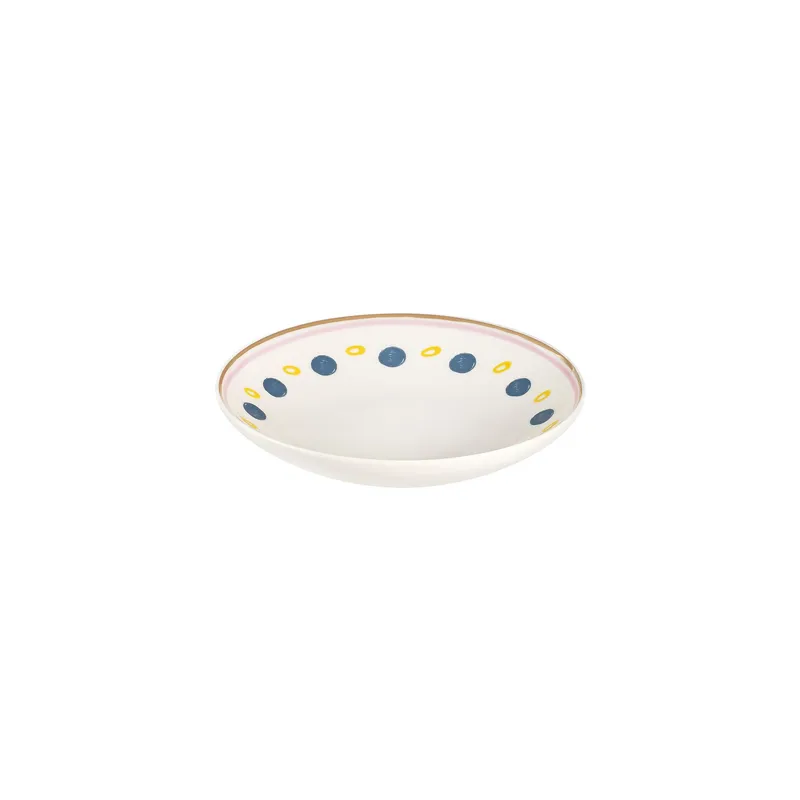 Middagsservise (24 deler) Opviq Color Rush Chic 24 (32 x 36 x 41 cm) Flerfarget - Flerfarget - Servering & borddekking - Tallerkener - Firkantet tallerken