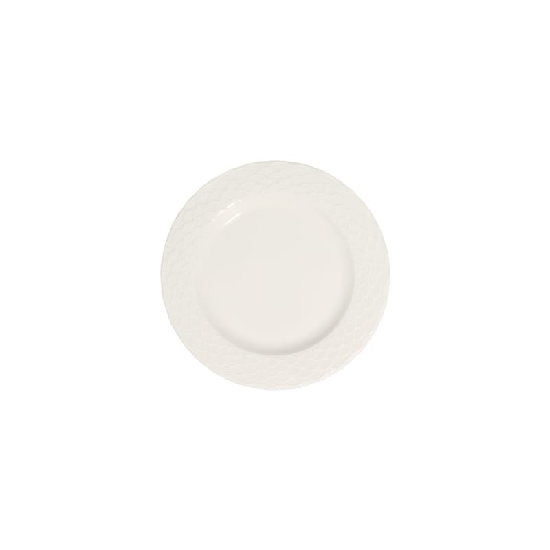 Middagsservise (24 deler) Opviq Costa Costa 24 (32 x 36 x 41 cm) Hvit - Hvit - Servering & borddekking - Tallerkener - Firkantet tallerken