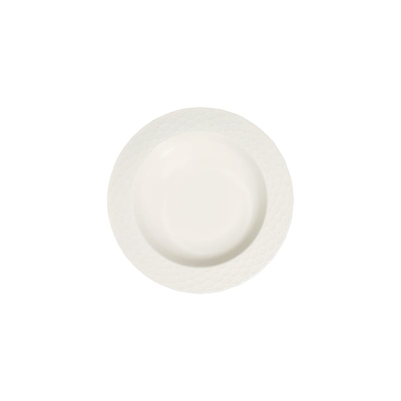 Middagsservise (24 deler) Opviq Costa Costa 24 (32 x 36 x 41 cm) Hvit - Hvit - Servering & borddekking - Tallerkener - Firkantet tallerken