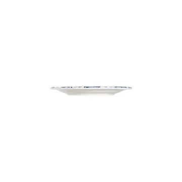 Middagsservise (24 deler) Opviq Emerala Blue Fulya 24 (32 x 36 x 41 cm) Hvit Blå - Hvit og blå - Servering & borddekking - Tallerkener - Firkantet tallerken