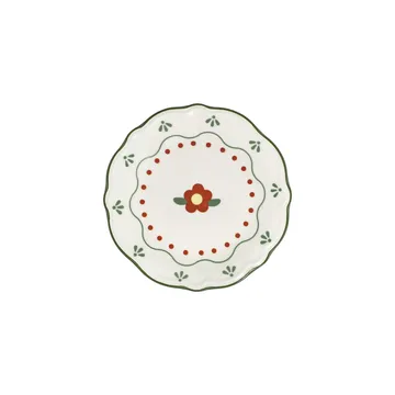 Middagsservise (24 deler) Opviq Marcelin Fulya 24 (32 x 36 x 41 cm) Flerfarget - Flerfarget - Servering & borddekking - Tallerkener - Firkantet tallerken