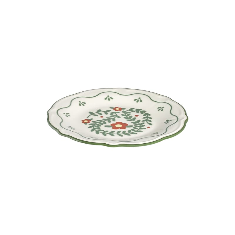 Middagsservise (24 deler) Opviq Marcelin Fulya 24 (32 x 36 x 41 cm) Flerfarget - Flerfarget - Servering & borddekking - Tallerkener - Firkantet tallerken