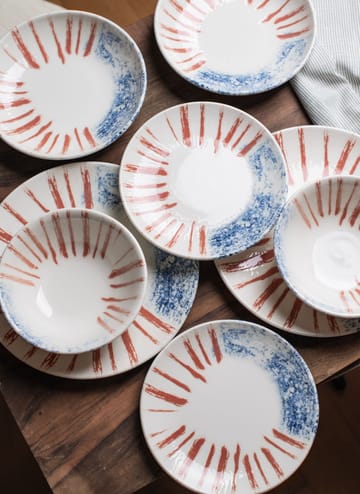 Middagsservise (24 deler) Opviq Novalis Chic 24 (32 x 36 x 41 cm) Flerfarget - Flerfarget - Servering & borddekking - Tallerkener - Tallerkensett