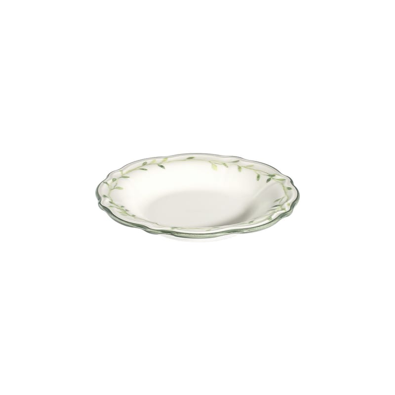 Middagsservise (24 deler) Opviq Olivessa Fulya 24 (32 x 36 x 41 cm) Hvit Grønn - Hvit og grønn - Servering & borddekking - Tallerkener - Tallerkensett
