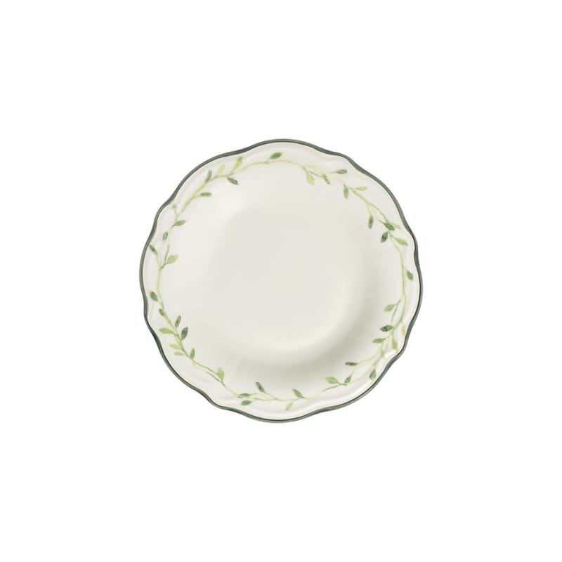 Middagsservise (24 deler) Opviq Olivessa Fulya 24 (32 x 36 x 41 cm) Hvit Grønn - Hvit og grønn - Servering & borddekking - Tallerkener - Tallerkensett