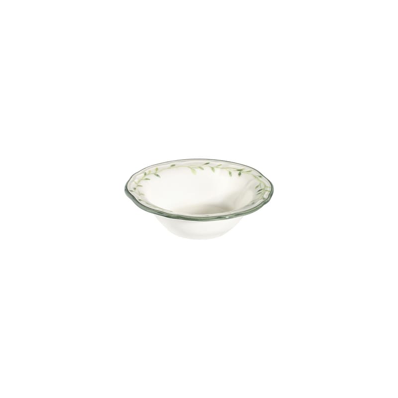 Middagsservise (24 deler) Opviq Olivessa Fulya 24 (32 x 36 x 41 cm) Hvit Grønn - Hvit og grønn - Servering & borddekking - Tallerkener - Tallerkensett