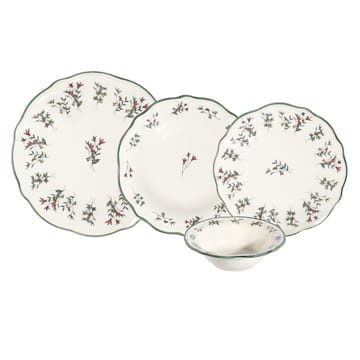 Middagsservise (24 deler) Opviq Terra Fulya 24 (32 x 36 x 41 cm) Flerfarget - Flerfarget - Servering & borddekking - Tallerkener - Firkantet tallerken