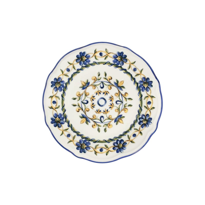 Middagsservise (24 deler) Opviq Tuscan Bloom Fulya 24 (32 x 36 x 41 cm) Flerfarget - Flerfarget - Servering & borddekking - Tallerkener - Firkantet tallerken