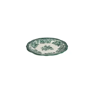 Middagsservise (24 deler) Opviq Velour Green Fulya 24 (32 x 36 x 41 cm) Hvit grønn - Hvit og grønn - Servering & borddekking - Tallerkener - Firkantet tallerken