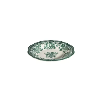Middagsservise (24 deler) Opviq Velour Green Fulya 24 (32 x 36 x 41 cm) Hvit grønn - Hvit og grønn - Servering & borddekking - Tallerkener - Firkantet tallerken