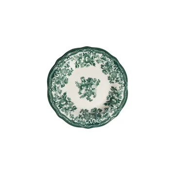 Middagsservise (24 deler) Opviq Velour Green Fulya 24 (32 x 36 x 41 cm) Hvit grønn - Hvit og grønn - Servering & borddekking - Tallerkener - Firkantet tallerken