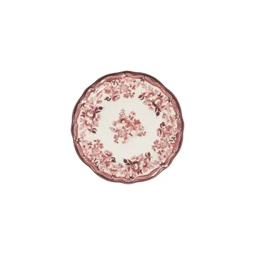 Middagsservise (24 deler) Opviq Velour Rødbrun Fulya 24 (32 x 36 x 41 cm) Hvit Rødbrun - Hvit og burgunder - Servering & borddekking - Tallerkener - Tallerkensett
