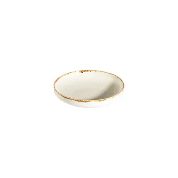 Middagsservise (24 deler) Opviq Vena Tarcin Sofia 24 (32 x 36 x 41 cm) Hvit Kanel - Hvit og kanel - Servering & borddekking - Tallerkener - Firkantet tallerken