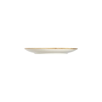 Middagsservise (24 deler) Opviq Vena Tarcin Sofia 24 (32 x 36 x 41 cm) Hvit Kanel - Hvit og kanel - Servering & borddekking - Tallerkener - Firkantet tallerken