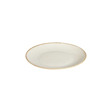 Middagsservise (24 deler) Opviq Vena Tarcin Sofia 24 (32 x 36 x 41 cm) Hvit Kanel - Hvit og kanel - Servering & borddekking - Tallerkener - Firkantet tallerken