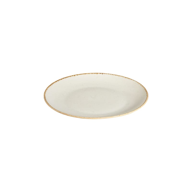 Middagsservise (24 deler) Opviq Vena Tarcin Sofia 24 (32 x 36 x 41 cm) Hvit Kanel - Hvit og kanel - Servering & borddekking - Tallerkener - Firkantet tallerken