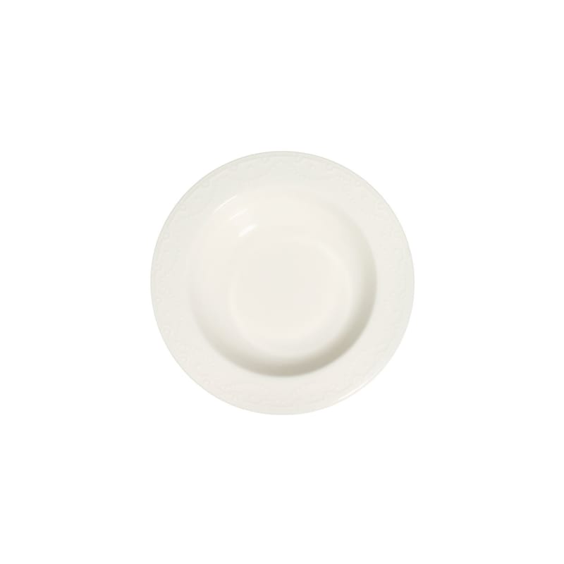 Middagsservise (24 deler) Opviq Zincir 24 (32 x 36 x 41 cm) Hvit - Hvit - Servering & borddekking - Tallerkener - Firkantet tallerken
