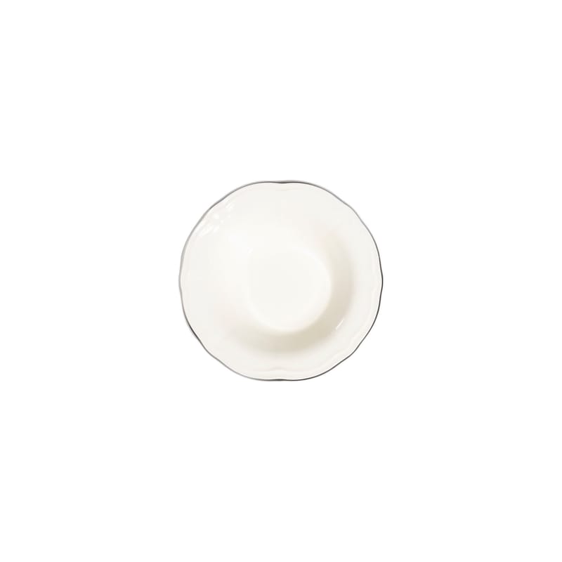 Middagsservise (24 deler) Opviq Platin Yaldiz Fulya 24 (32 x 36 x 41 cm) Hvit Sølv - Hvitt og sølv - Servering & borddekking - Tallerkener - Firkantet tallerken