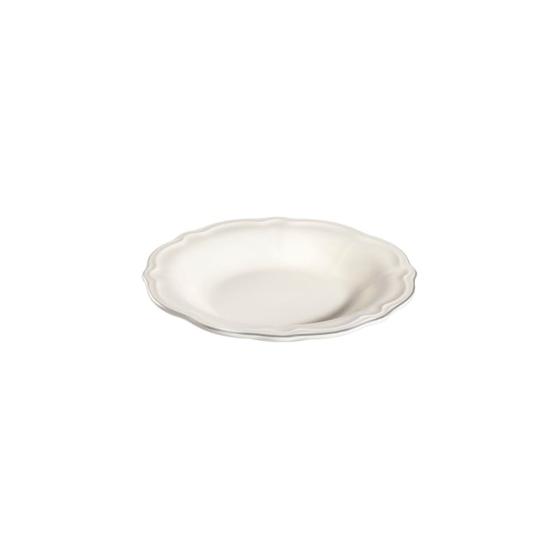 Middagsservise (24 deler) Opviq Platin Yaldiz Fulya 24 (32 x 36 x 41 cm) Hvit Sølv - Hvitt og sølv - Servering & borddekking - Tallerkener - Firkantet tallerken