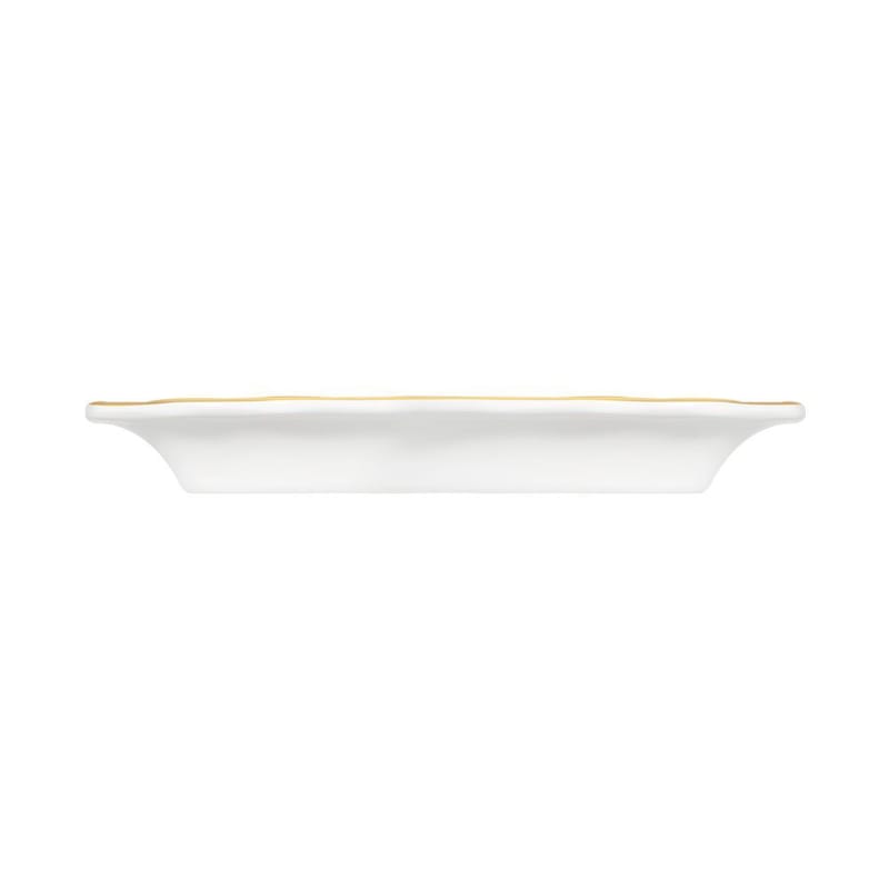 Middagsservise (53 deler) Opviq Altin Yaldiz Tiffany 53 (53 x 33 x 36 cm) hvit gull - Hvit og gull - Servering & borddekking - Tallerkener - Firkantet tallerken