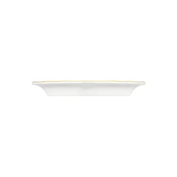 Middagsservise (53 deler) Opviq Altin Yaldiz Tiffany 53 (53 x 33 x 36 cm) hvit gull - Hvit og gull - Servering & borddekking - Tallerkener - Firkantet tallerken
